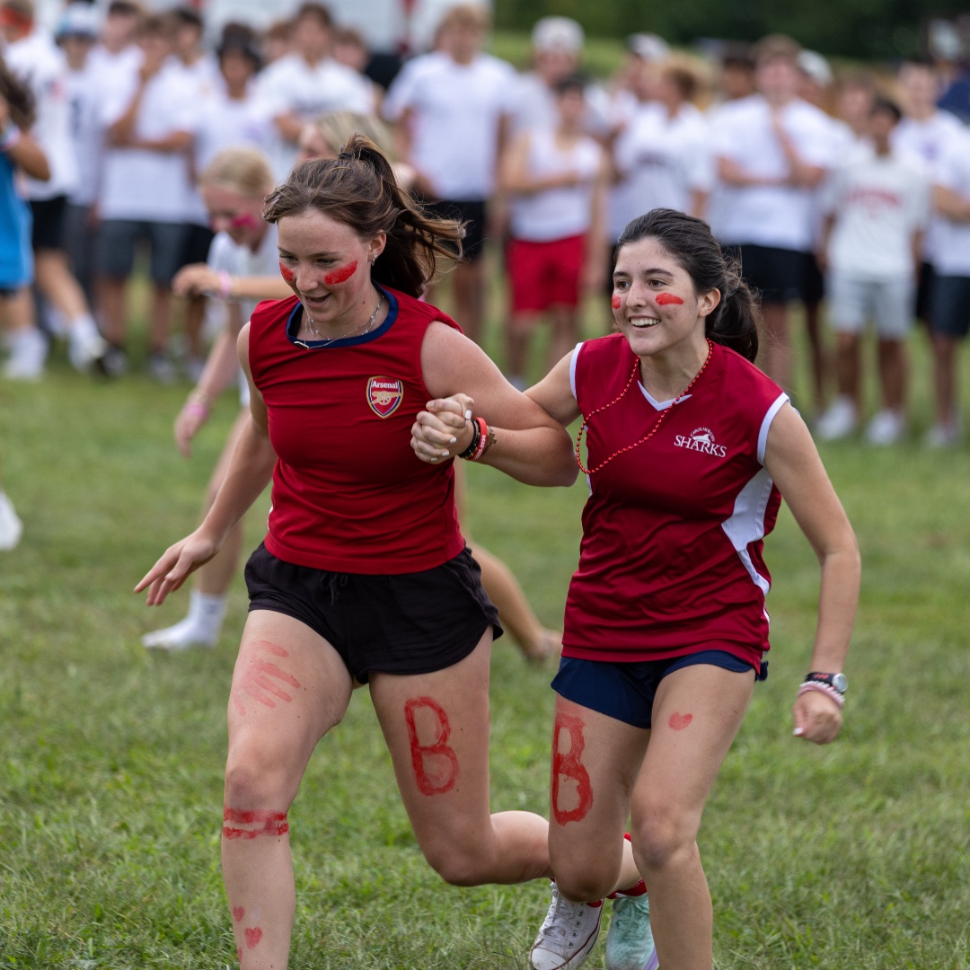 AbbeyRavens's tweet photo. #FunPhotoFriday // The school year is off to a great start! After limbo during the first Assembly, Mass and a BBQ last weekend, all eight houses competed in the first Raven Cup games. Manor House took home the most points. Who do you think will win this year? #lifeonthelane https://t.co/WwieLomQMj