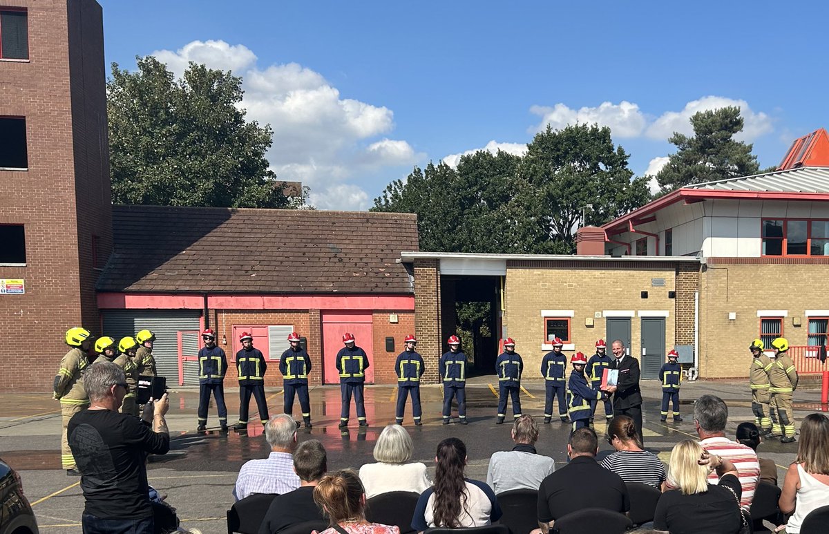 Love the firebreak passing out parade! Well done the <a href="/PassmoresAc/">Passmores Academy</a> and <a href="/StewardsAcademy/">Stewards Academy</a> students