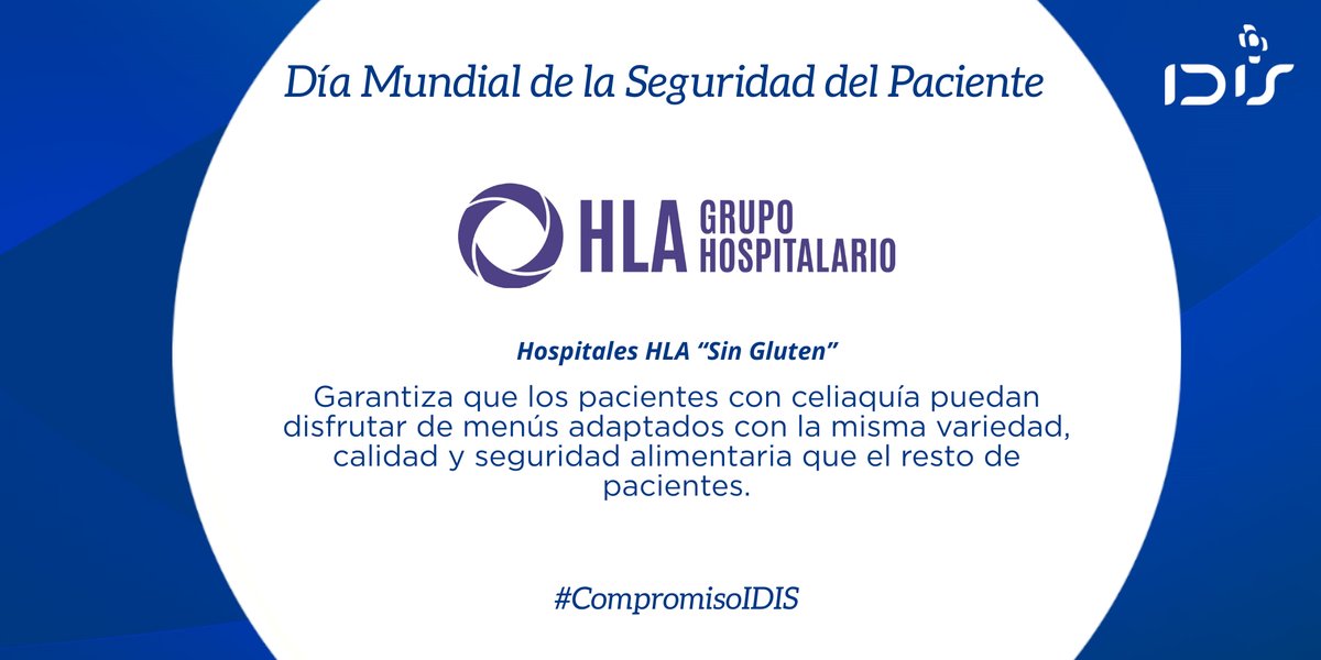 idisalud's tweet photo. Esta iniciativa de @GrupoHLA se enmarca en el proyecto “AlimentACCIÓN”, que trata de cumplir con los #ODS y que tiene un impacto directo en la mejora de la #salud. 

Mira: https://t.co/UNRf4flWMz
 
@faceceliacos #DíaMundialdelaSeguridaddelPaciente #CompromisoIDIS https://t.co/G39teIfxaf