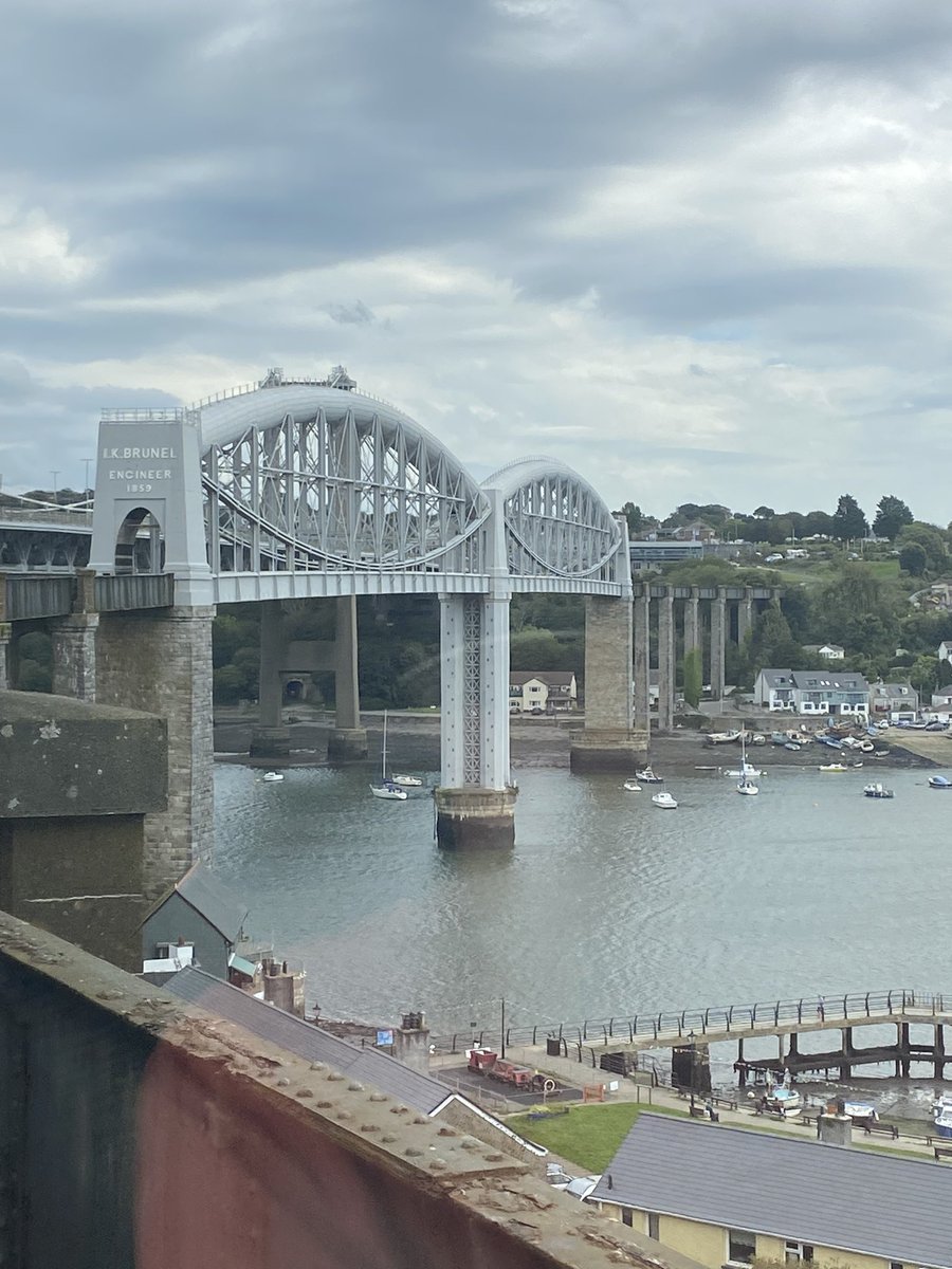 This is a first. Taking the train into Cornwall <a href="/GWRHelp/">GWR</a> a great engineering feet