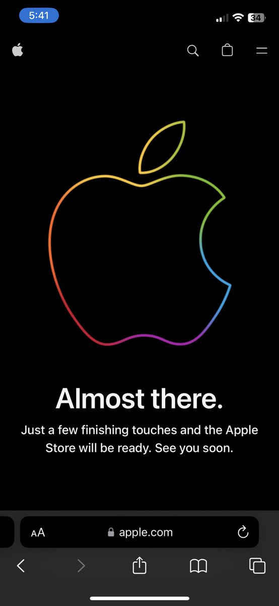JayeshWaghmare9's tweet photo. @Apple Was eagerly waiting for the Pre Booking of IPhone 15pro which was supposed to start at 5.30pm IST. But still no progress on site, disappointing 😌 #apple #iphone15pro #appleindia https://t.co/S2gYt3AYqP