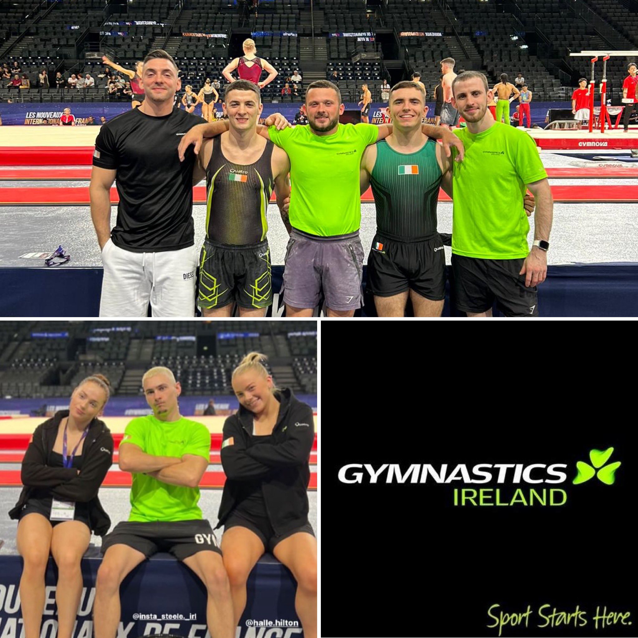 Gymnastics Ireland  Ireland's Hilton and Slevin finish competition…