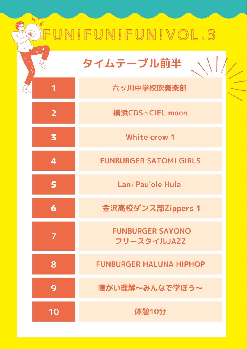 irotsuki_megane's tweet photo. 【執筆情報】
FUNBURGER/FUNSTAR様よりご依頼をいただきまして、
インクルーシブダンスイベント内で上演される舞台作品の脚本を担当させていただきました。
『FUN!FUN!FUN! 〜みんなのみなみde SHOW 〜vol.3』
10月9日(月・祝) 13:30〜
横浜市 南公会堂 https://t.co/O3VoPaqcKy