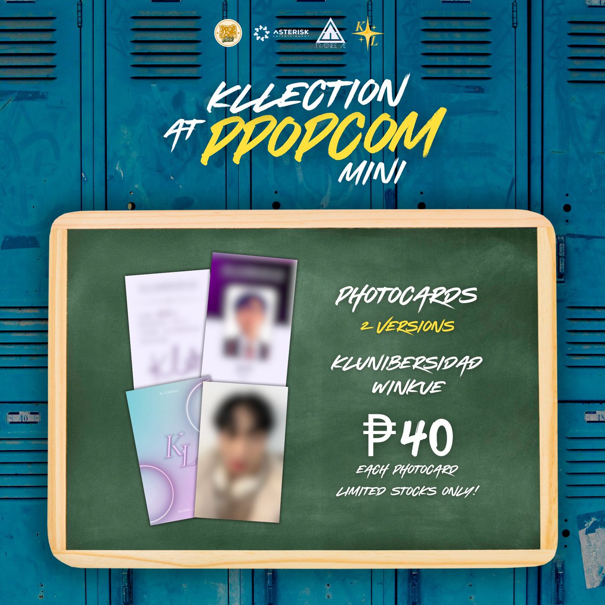 KlusterOfc's tweet photo. SURPRISE! ✨ Special KLLECTION PCs are available for sale on TRAINEE Æ Booth tomorrow on PPOPCOM MINI 2023! 💙🥳
See you there BÆBIES and KLUSTERS! 💫
#ÆatPPOPComMini2023 #PPOPComMini2023 #PPOPComIsBack https://t.co/i65dazUutd