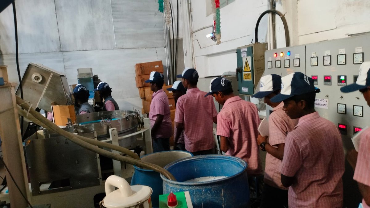 bis_madurai's tweet photo. Exposure visit was conducted for BIS Standards Club students of Government High School, Thoppur, Madurai at M/s Cenmark Agronomics Pvt Ltd, Kappalur, Madurai on 13.09.2023  #bisstandard #exposurevisit #bisstandardsclub https://t.co/nieqIWBNec