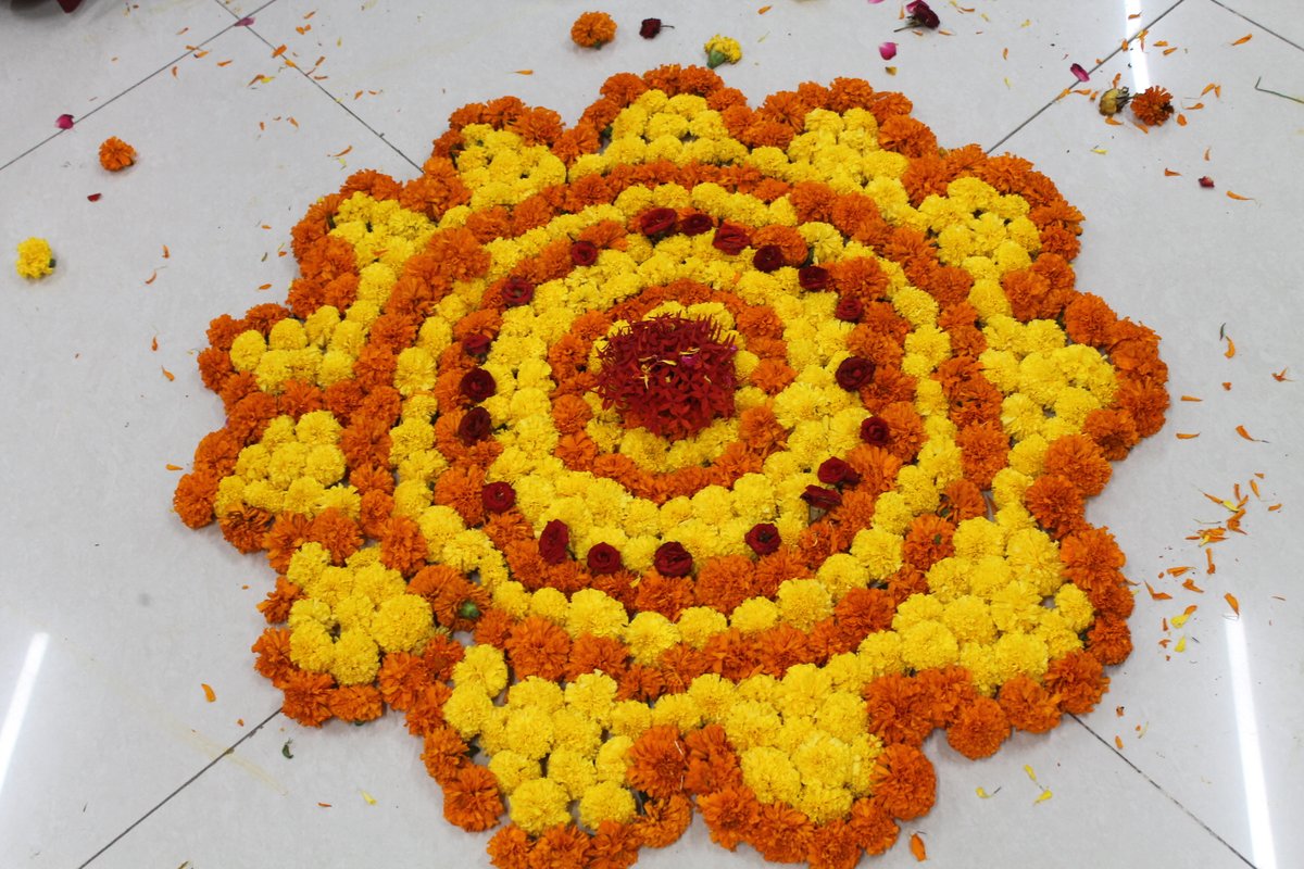 WavelabsTech's tweet image. At #Wavelabs, we brought in the #ganeshchaturthi celebrations with floor #decoration &amp;amp;  making #ganesha idols! Employees soaked in the #festivespirit with delicious food stalls &amp;amp; laughter! May Lord Ganesha bless us all with prosperity, happiness &amp;amp; success in our endeavors!