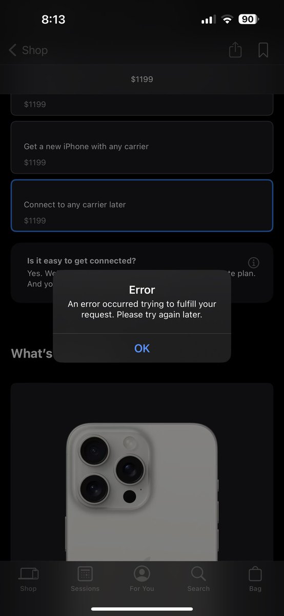 blk1_mr's tweet photo. For Fuck Sakes @Apple. We’ve been waiting and waiting and this is the best you give us?? 20 minutes into what was to be pre ordering??!!?? https://t.co/rzoHt9vb1M