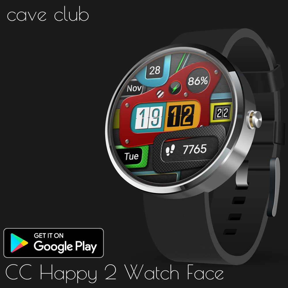 smART_studioART's tweet photo. 📢 Cave Club Wear OS Watch Face:
CC Happy 2 Watch Face

https://t.co/piAu5NbV57

#wearos #samsunggalaxy #smartwatch #smartwatches #watchfaces #facewatch  #galaxywatch #galaxywatch4 #galaxywatch5 
#watchface  #galaxywatch4 #playstore #wearosface #Wearable #watch #wearos3 https://t.co/6c5jIMgmHl