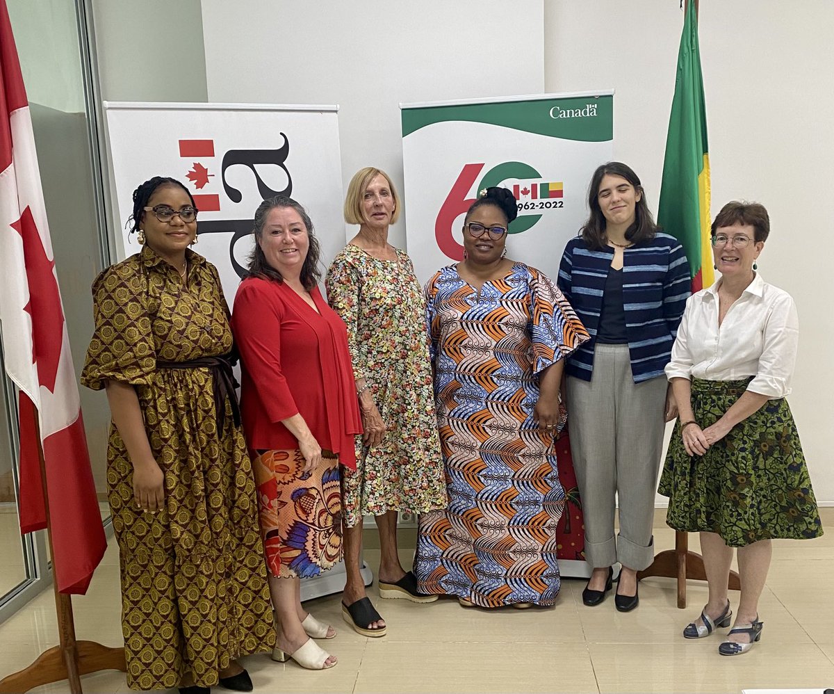 Ce matin, nous avons commencé la journée par une belle rencontre à l’ambassade du Canada au Bénin! ⁦<a href="/ReseauFCM/">Fédération canadienne des municipalités</a>⁩ ⁦<a href="/FCM_online/">Federation of Canadian Municipalities</a>⁩