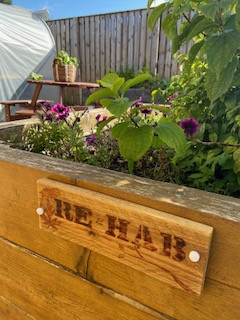 nhsggcmhot's tweet photo. GRH OTs in Rehab held an event to showcase achievements from the gardening group. Patients participated in garden maintenance, growing fruit &amp; vegetables and developing recipes. Development of vocational skills, confidence and increased participation were all positive outcomes https://t.co/w0YtlFwXJs