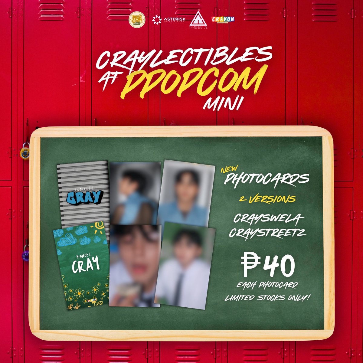 CrayonsOfc's tweet photo. COLOR UP CRAYONS! 🖍️ NEW CRAYLECTIBLES PCs are available are coming for sale on TRAINEE Æ Booth tomorrow on PPOPCOM MINI 2023! 🌈
See you there BÆBIES and CRAYONS! 🎨🖌️
#ÆatPPOPComMini2023 #PPOPComMini2023 #PPOPComIsBack https://t.co/EiLoF3Htu5