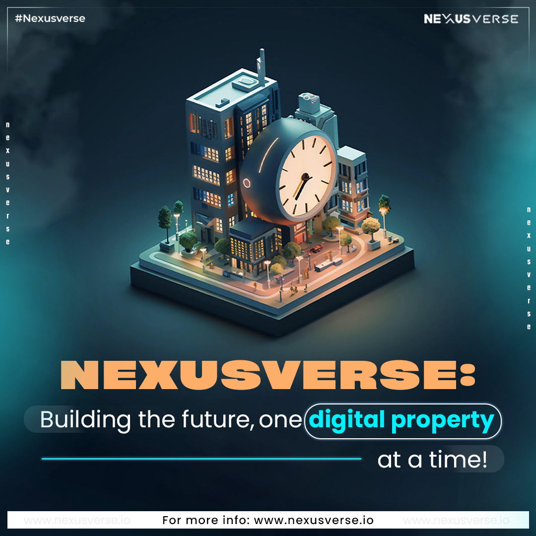 Nexus_verse's tweet photo. Nexusverse: Building the future, one digital property at a time!
...
🌐: https://t.co/eAKA3iqsT0
...
#realestateinvestor #VirtualReality #gaming #vrgaming #nexusverse #virtualproperties #FutureTech  #futuretechnology https://t.co/jvT0UXMmED