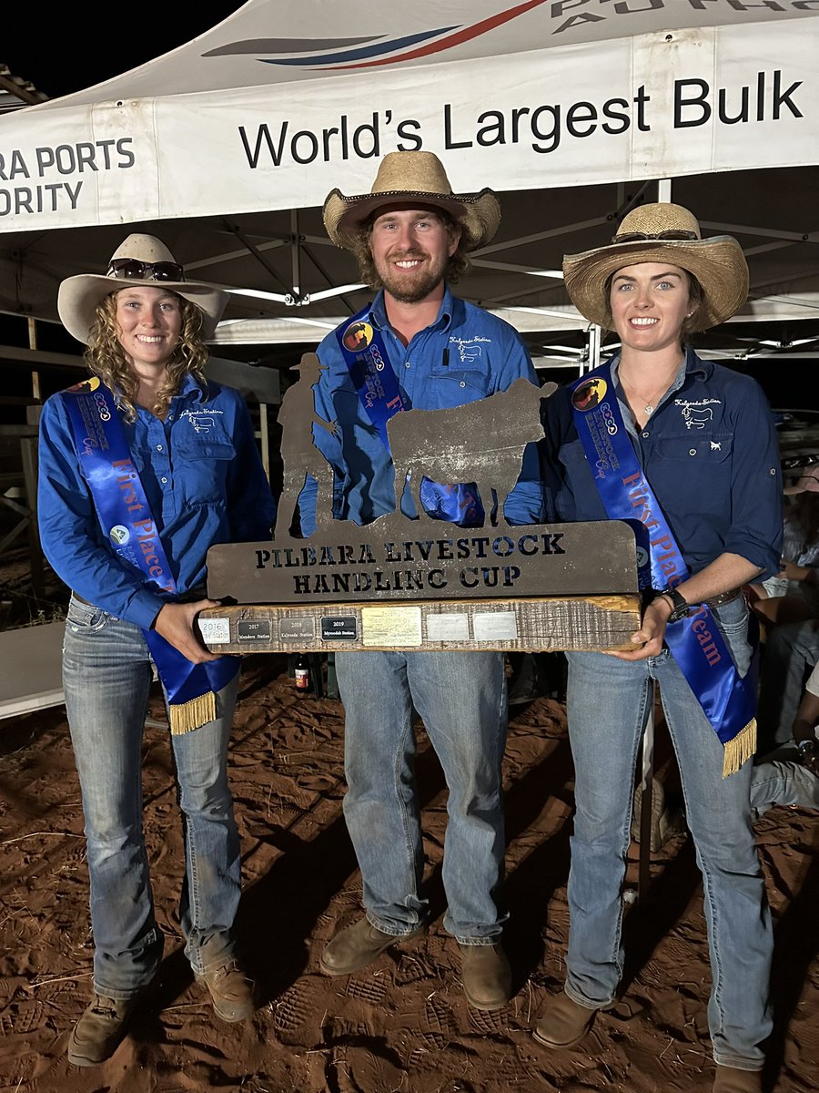 KP Cattlemen's Assoc (@kpcassoc) on Twitter photo The results are in!!! The winners of the 2023 Livestock Handling Cup are….. 
🥇Champion Team: Kalyeeda station 1 Shelby, Liam, Darcie 
🥈2nd: Yarrie Station Outback Beef: Ainsley, Abbie, Rachael
🥉3rd: Kalyeeda 3 Shelby, Darcie, Molly The results are in!!! The winners of the 2023 Livestock Handling Cup are….. 
🥇Champion Team: Kalyeeda station 1 Shelby, Liam, Darcie 
🥈2nd: Yarrie Station Outback Beef: Ainsley, Abbie, Rachael
🥉3rd: Kalyeeda 3 Shelby, Darcie, Molly