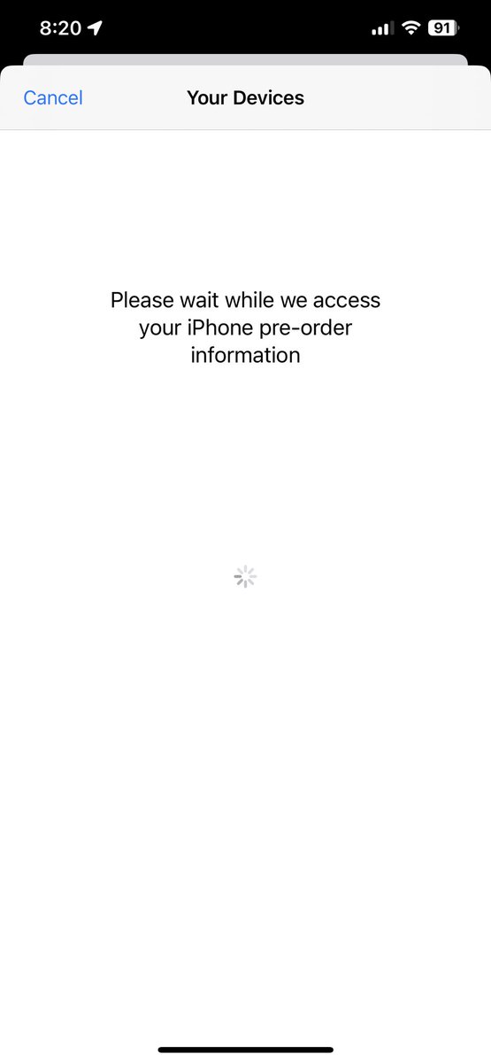 Edelbug's tweet image. Ohh @Apple you had such great intentions for the pre order of the pre order. #fail #iPhone15ProMax