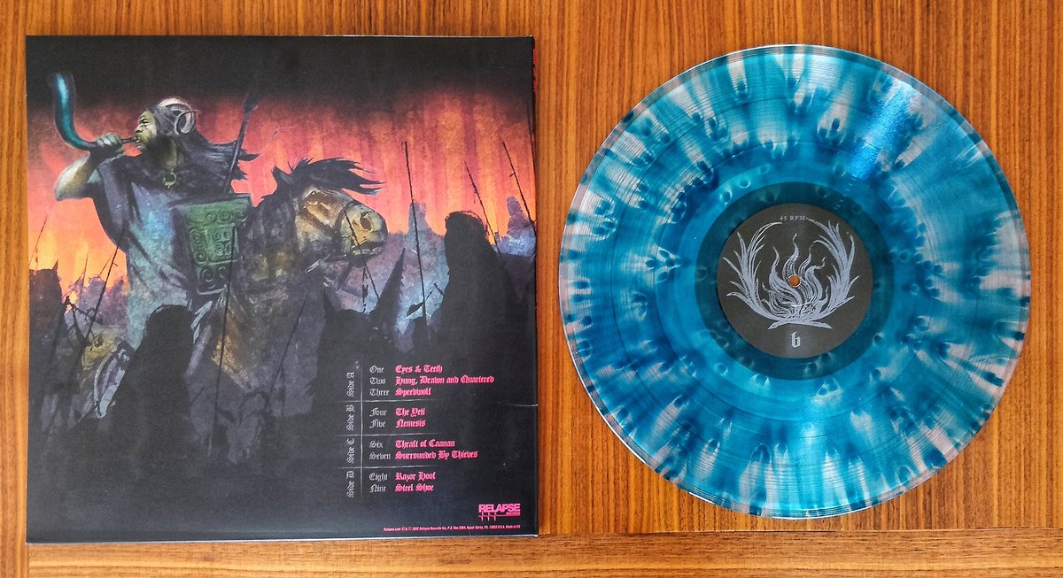 leevcleef's tweet photo. 💥💥
It was the band's 1st album for #RelapseRecords and was produced by #BillyAnderson and the band itself. It would be the last album with founding bassist #GeorgeRice.
#NowPlaying #nowspinning #recordcollection #vinylrecords #vinyladdict #recordcollector #vinylcollection https://t.co/N1rXvH6U6f