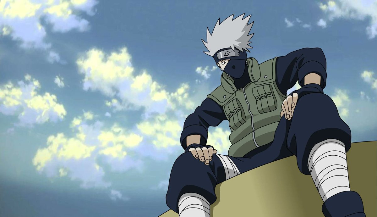 “The hole in one’s heart gets filled by others around you” Happy Birthday to Kakashi Sensei! 🎊