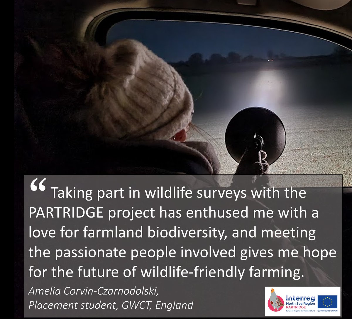 End of project fact 9️⃣: During the course of our project we involved a whopping 672 professional researchers, students &amp; volunteers from the general public, in our monitoring activities. It reinforced 12s of students' career paths. <a href="/amelia_corvin/">Amelia Corvin-Czarnodolski</a> was one of them. <a href="/NorthSeaRegion/">North Sea Region</a>