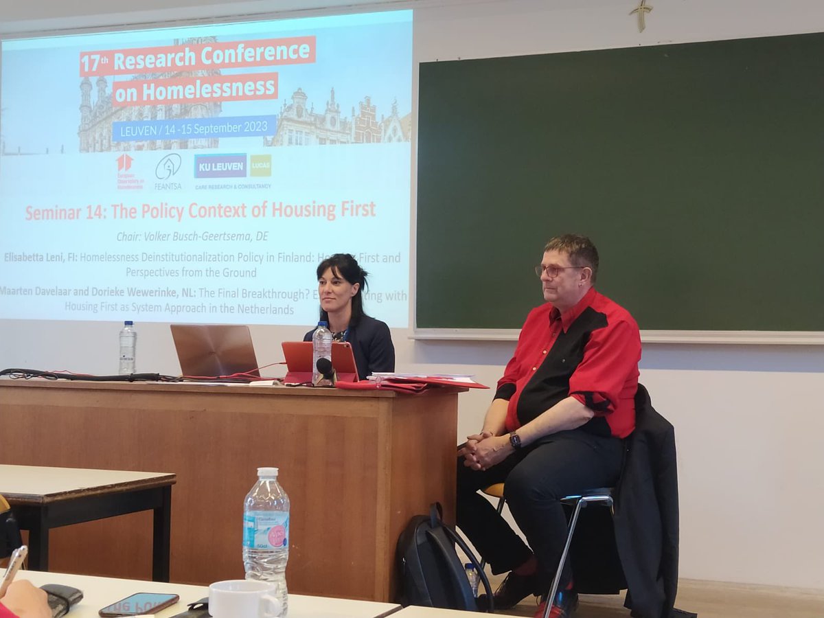 Honored to present my research on the Finnish homelessness deinstitutionalization policy at FEANTSA conference. <a href="/ysaatio/">Y-Säätiö</a> <a href="/FEANTSA/">FEANTSA</a>
