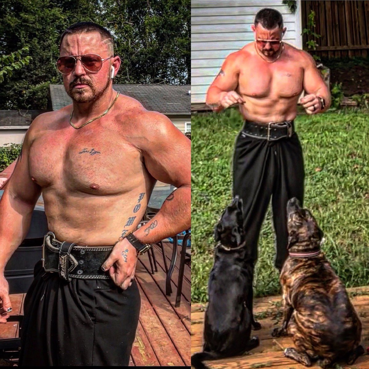 Chillin with the pups

#flex #bodybuilder #bodybuilding #muscle #muscles #body #focused #strong #pump #gains #gainz #gym #fit #fitness #fitguy #gymlife #lifestyle #selfie #fitfam #grow #fatloss #weightloss #diet