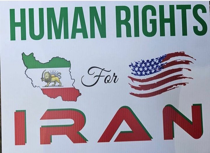 #HumanRightsforIran 🤟🌹❤