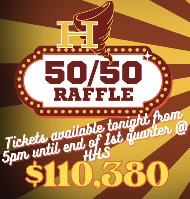 CaseyWPrince's tweet photo. Today is the day! Jackpot is over $110,000 so one lucky winner will win over $55,000.
Drawing TONIGHT during halftime of Hickory High versus @athleticselhs . Game is at Hickory High at 7:30.
In-person sales through first quarter at the game. 
You do not have to be present to win https://t.co/P5UtlnWZ9n