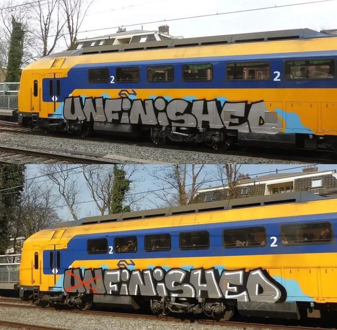 Astrofatshop's tweet photo. Unfinished business 👨‍💼 WAIT 👀🔥
#TRIPL

#graffiti #streetart #graffitiart #urbanart #graff #paintedtrains #spraypaint #mural #streetphotography #sprayart #streetarteverywhere #graffitiartist #hiphop #urban #graffitistyle #bombing #graffitiphotography https://t.co/EkFG3oEIMn