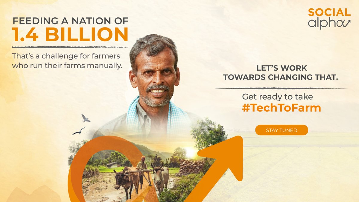 SocialAlphaIN's tweet photo. India's farm mechanisation continues to remain low at 40-45%. Despite ~60% of rural households depending on agriculture, inefficiencies persist in farming processes. Innovative solutions and bringing #TechToFarm can benefit farmers and the nation. Stay tuned for more.
#agritech https://t.co/hXe8SlVFN0