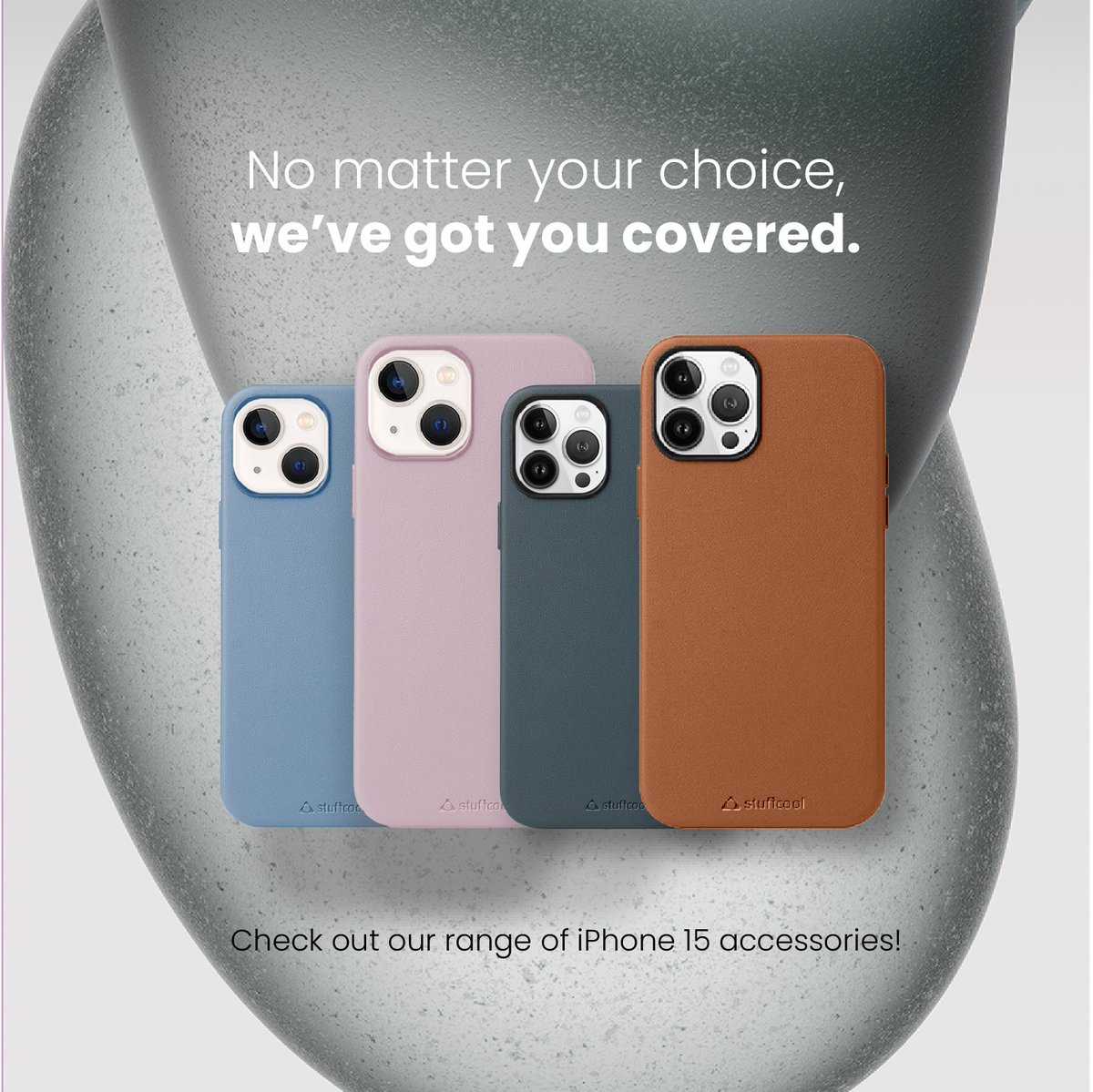 Stuffcool's tweet image. Don't let your latest investment go uncovered! Wrap your new iPhone 15 in one of our stylish, shock-absorbing cases, now available in a rainbow of colors. Your investment will thank you.

#stuffcool #stuffcoolaccessories #iphone15 #iphone15pro #iphone15promax