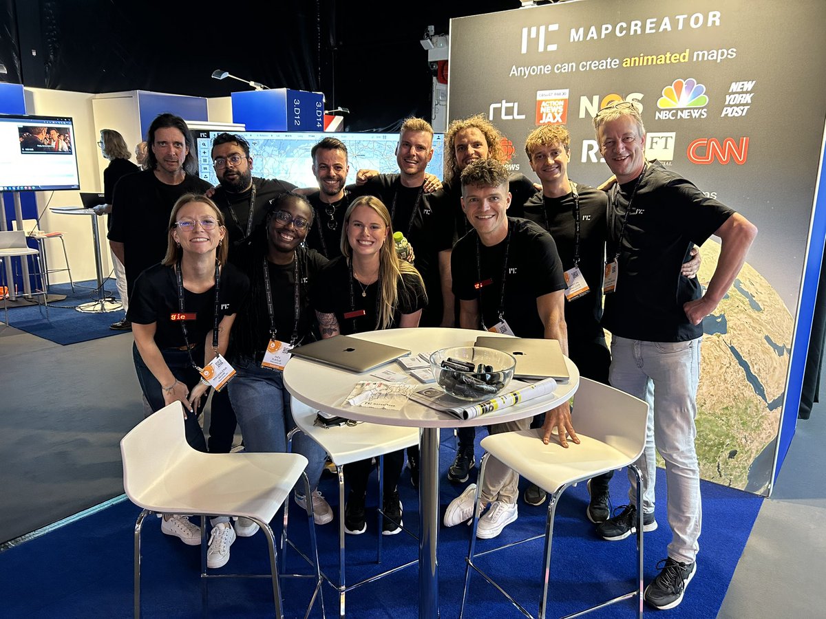 mapcreator_io's tweet photo. Are you ready to elevate your mapping game with #3dTerrain? Come and visit Mapcreator at the #IBC2023 at hall 3 stand b.22 and learn all about map animations! Our team is more than happy to demonstrate our tool and answer your questions 🙌🏻 https://t.co/pfKBmL4Xjd