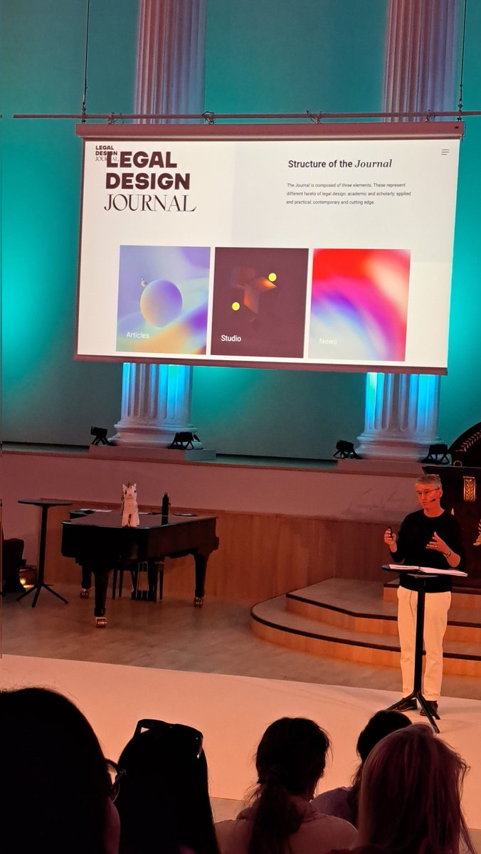 Huippua! Tästä lähtien oikeudellisen muotoilun ideoille on koti. Legal design journal ilmestyy netissä kahdesti vuodessa ja on open access #LDS2023