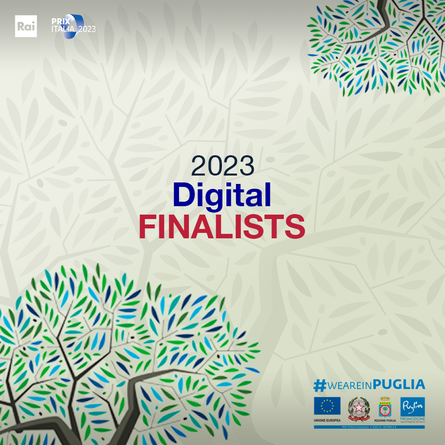 PrixItalia's tweet image. We are pleased to present the #PrixItalia75 Digital finalists.
Good luck to all participants! 👏
See you in Bari, from 2 to 6 October. 

#EngageMe #WeAreinPuglia @NHKWORLD_News @Raiofficialnews @svt @SRGSSR @artefr @PubliekeOmroep @crozhlas @rtve @RegionePuglia @WeAreInPuglia