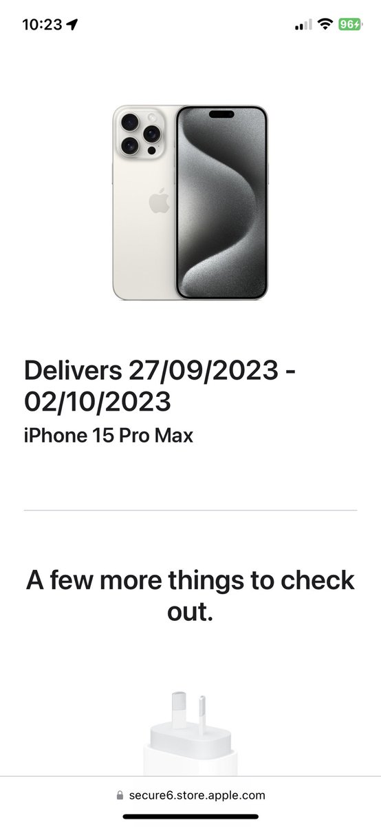 ReubenCheok's tweet image. No thanks to the Apple Store app that decided to crash. Resorted to the good old fashioned website to purchase the new iPhone 15 Pro Mac in white titanium!