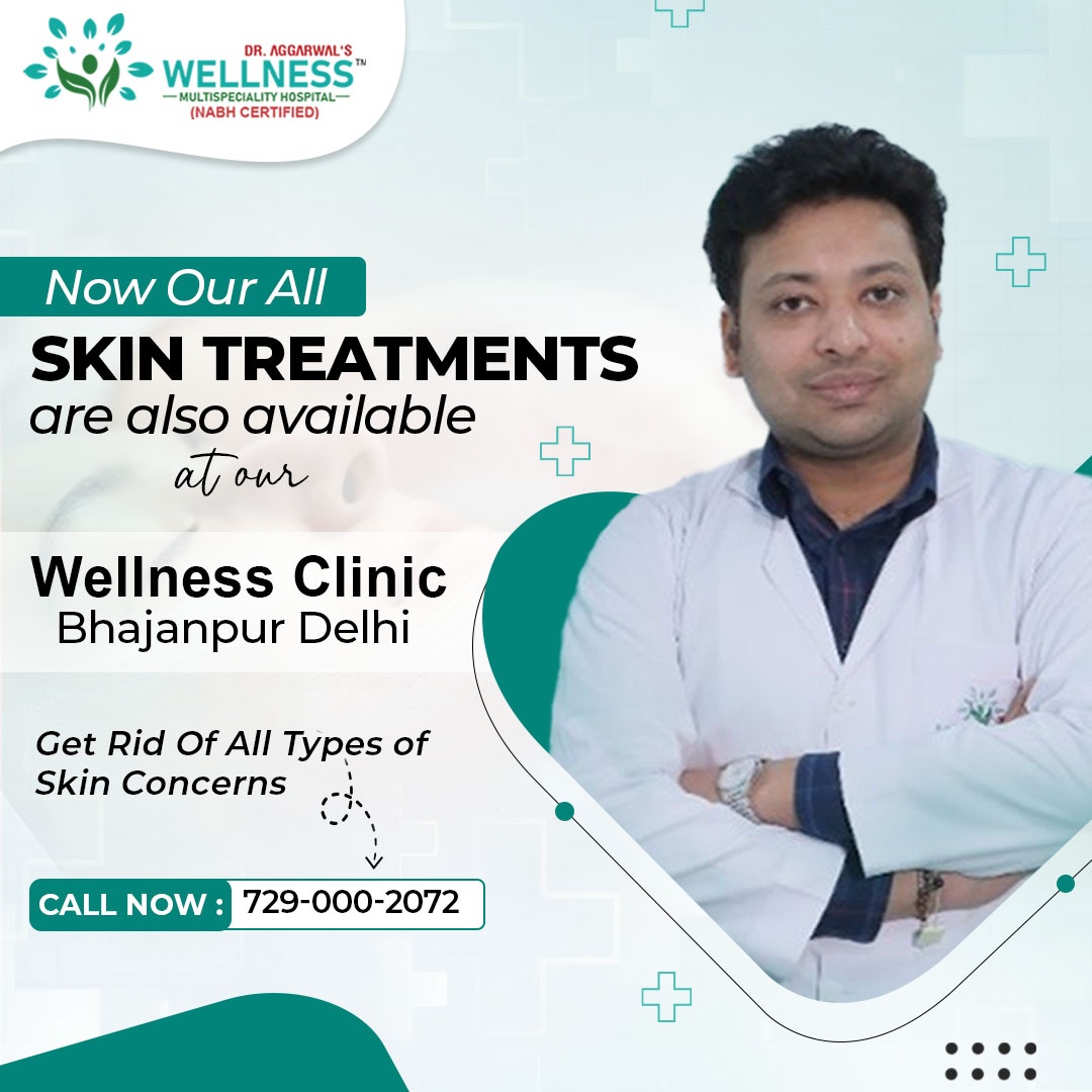 Say goodbye to all types of skin concerns. Book an appointment with Dr. Anuj Agarwal to make your skin happier and healthier.

Visit our website - wellnessmultihospital.com

#wellnessclinic #dranujaggarwal #drsaloniaggarwal #multispecialityhospital #delhihospital #yamunavihar