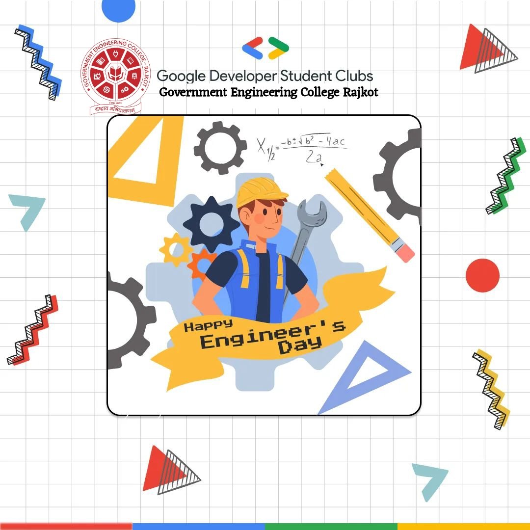 gdscgecr's tweet photo. Happy Engineer's Day! 🌟

""Engineer's  cannot be made , Engineer's cannot be destroyed, 😉they can be transformed into CA,Entrepreneurs,IAS,etc,etc.........""😎👷‍♂️👷‍♀️ 

#EngineersDay #Innovation #engineeringexcellence #engineeringlife #engineeringstudent #gdsc https://t.co/qXD4GTQqYS