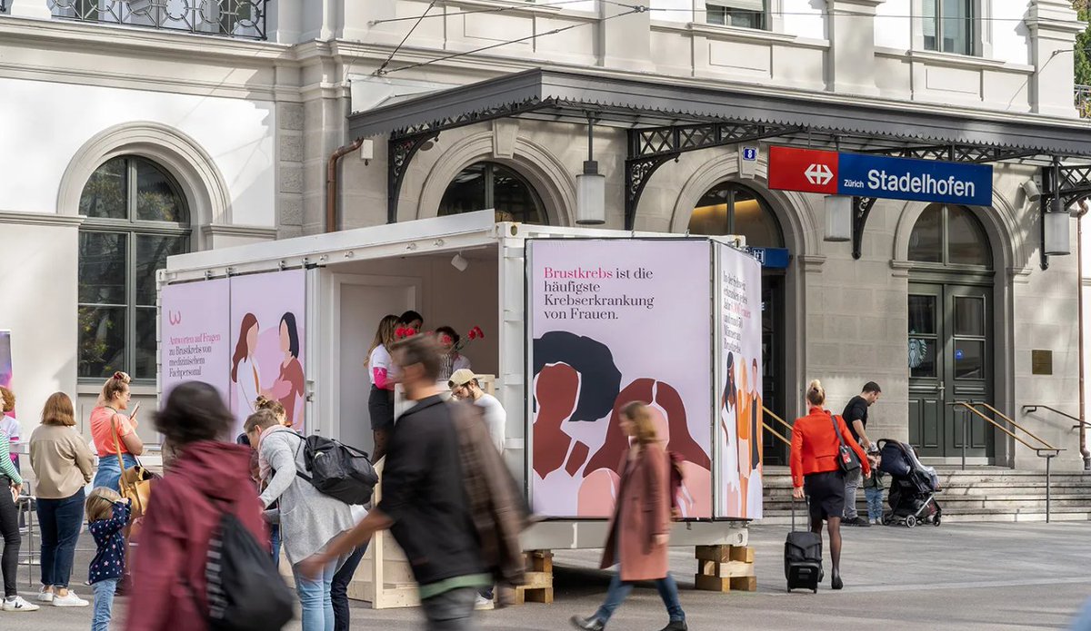 Medien_News's tweet photo. Sag Nein zu Brustkrebs. Sag Ja zur Früherkennung - Aufklärungsaktion mit kostenloser Tastuntersuchung im Pink Cube
https://t.co/6KOl731Kwy
#MSDMerckSharpDohme #Brustkrebs #MSD #EUROPADONNASchweiz #GILEAD #AstraZeneca #Brustkrebsmonats #PinkCube #Aktuellenews #Helpmedia @MSD_Switzerland