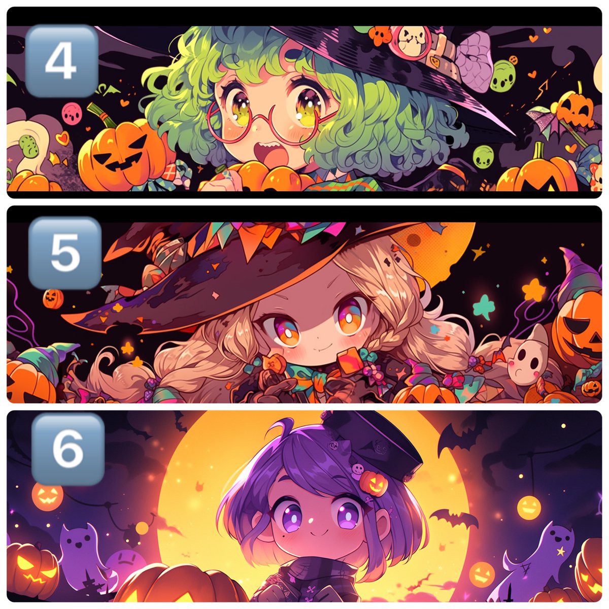 tete_AI_art's tweet photo. 🎃toras＆テテ🎃
コラボ記念 #giveaway 🎁❤️ 

ハロウィン仕様 #header_style をそれぞれ1️⃣名様、合計6️⃣名様にエアドロ✨️

🎃参加条件🎃
1️⃣Follow
@toras_nft 
@tete_AI_art 

2️⃣このポストを💜＆RP
3⃣引用元も💜＆RP
4️⃣ご希望の作品番号をリプ

⏰9/17 𝐒𝐮𝐧.  21時まで

たくさんのご参加お待ちしています🎶

#AIイラスト #tete_AI_art