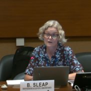 54 HRC Side Event on Report of IE, hears Bridget Sleap of Human Rights Watch reports on violence against older persons in armed conflict emphasizes the protection gap that needs to be filled by a comprehensive legally binding instrument on the rights of people in older ages.