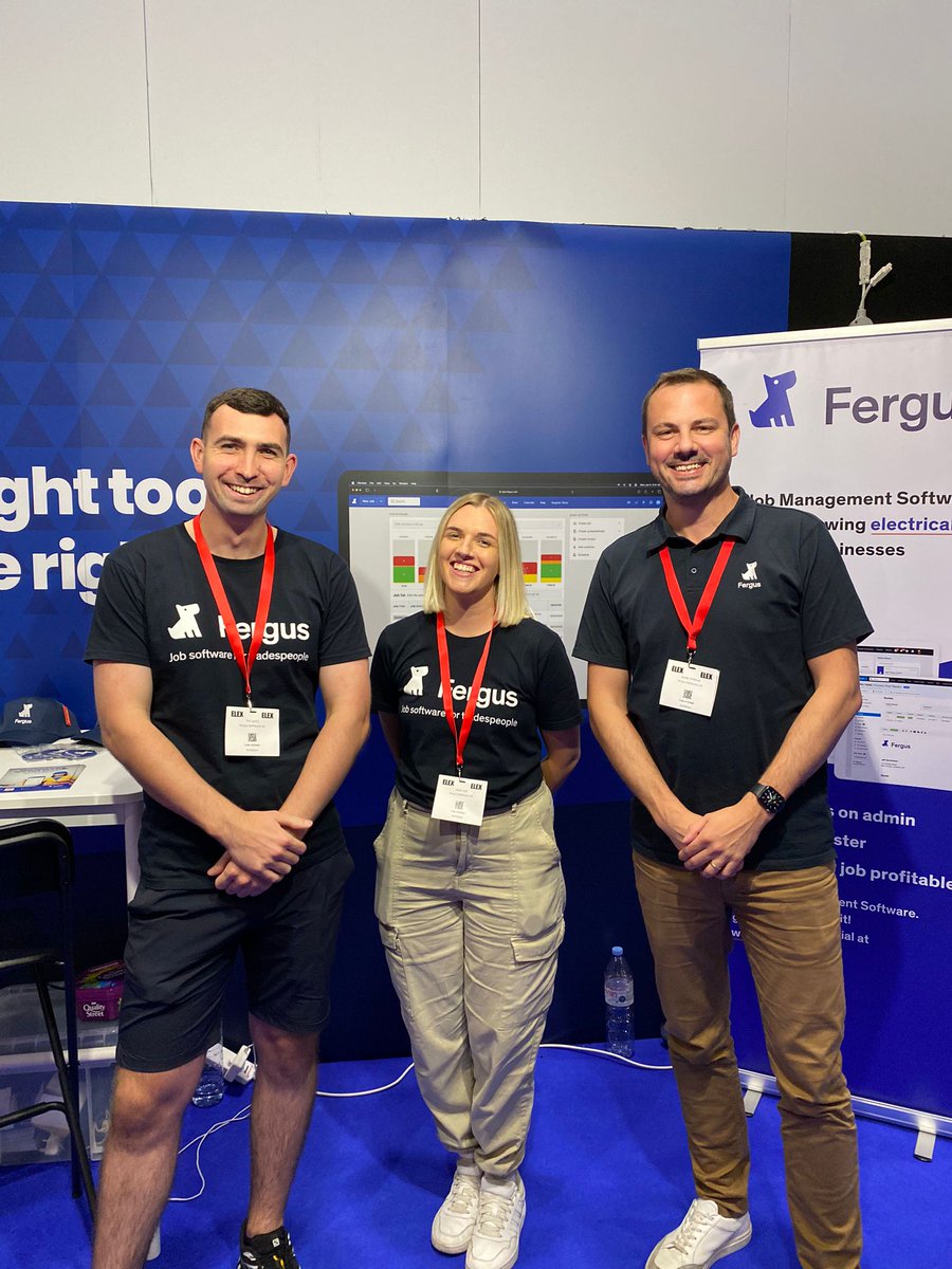 Toolfair_PBLive's tweet photo. At #Toolfair & #ProBuilderLive @FergusApp will be helping you to build better businesses and they will also be showing you their NEW app 😍 https://t.co/gyfnB6Y5Zn
