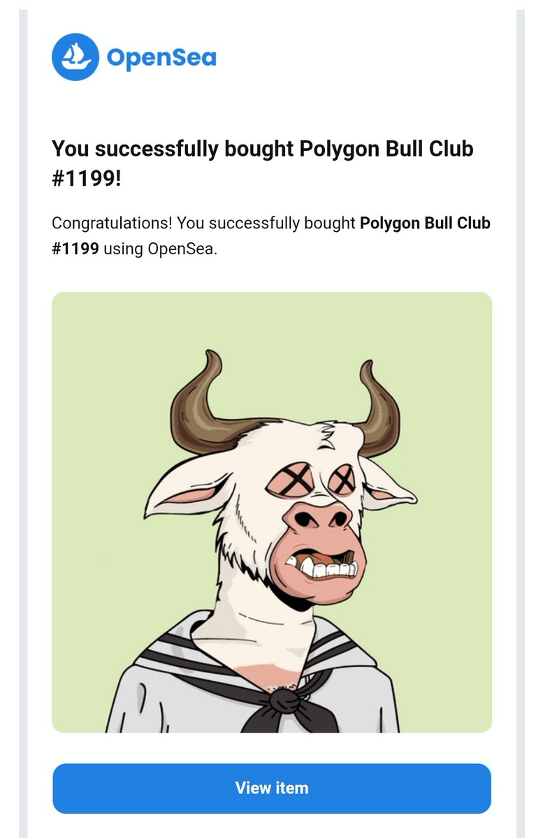 Shout out to <a href="/Complector1/">Complector</a> for putting me on this collection <a href="/PolygonBullClub/">PBC</a> 🐂

Kinda reminds me of <a href="/Sivasomething/">Sivasomething🍌</a> sailor BAYC, so I got it 😅🤘🏼

Drop Your NFTs gang. I'm watching 🙏🏼👀 😇

#nft #PolygonNFT #OpenSeaNFT #NFTshill #poly #NFTCommunity #web3 #hvn