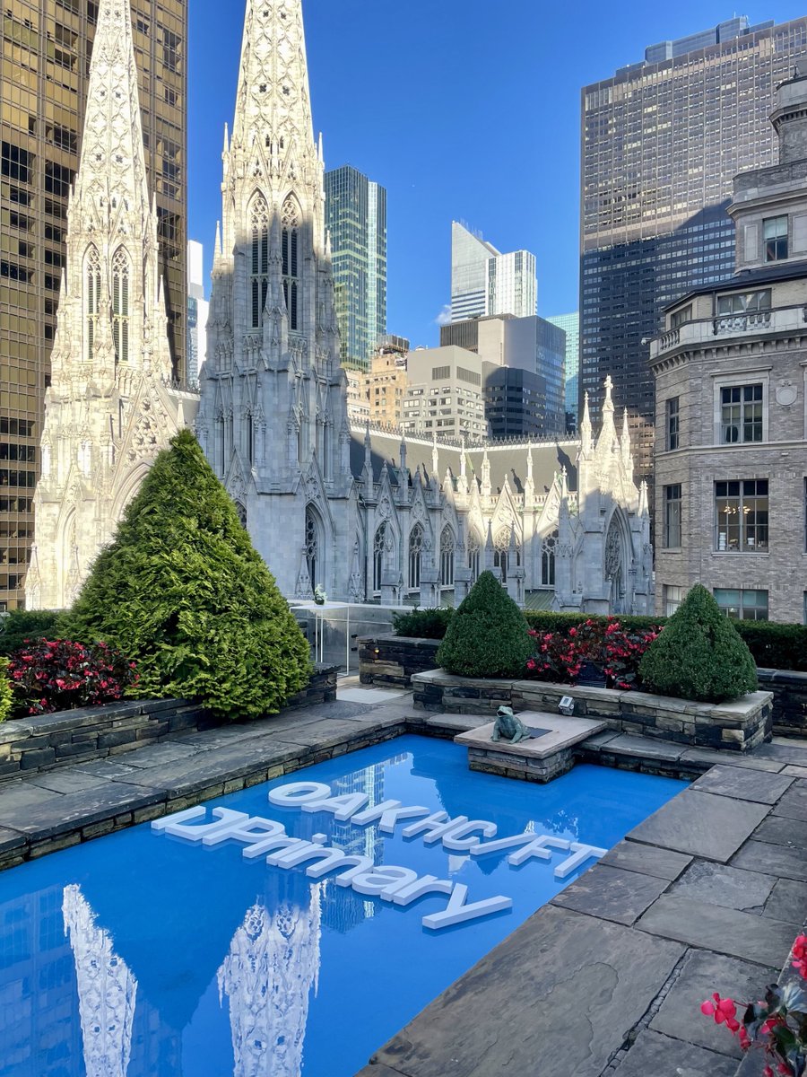 oakhcft's tweet photo. Our Summer’s End Celebration in New York was a success! We loved co-hosting with @PrimaryVC. What an exciting night to bring together such fantastic leaders across #healthcare and #fintech. https://t.co/W1a7noNXOj
