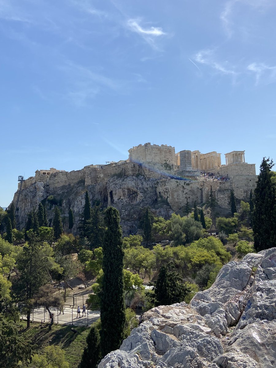 In the bustling city of Athens this week for the <a href="/enisa_eu/">ENISA</a> Cyber Threat Intelligence conference. An opportunity for #CTI community to discuss the threat landscape, trends, share experiences and case studies. And lovely weather for some much needed steps to take this photo. #eset