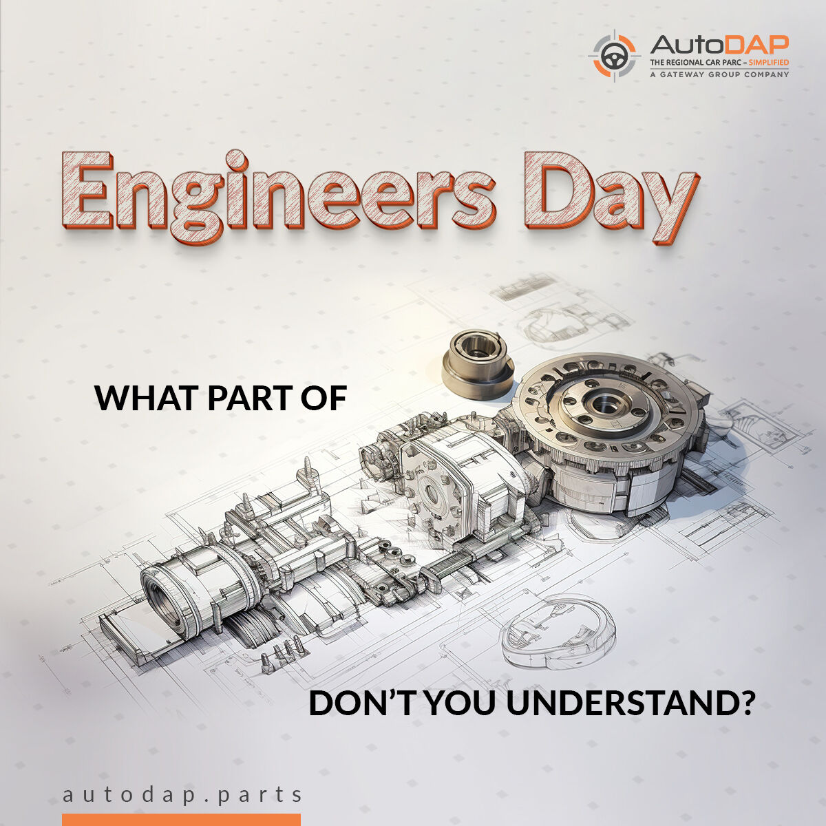 AutoDAP (A Gateway Group Company) (@auto_dap) on Twitter photo Wishing all our fellow engineers a very ‘Happy Engineers Day’ and a little humor that connects us all. Feel free to drop your comment in the comment section to respond to this question. Team AutoDAP – We are proud of you. <a href="/tggoc/">Gateway Group of Companies</a>
#GatewayGroup #automotiveaftermarket #vehicleinfo Wishing all our fellow engineers a very ‘Happy Engineers Day’ and a little humor that connects us all. Feel free to drop your comment in the comment section to respond to this question. Team AutoDAP – We are proud of you. <a href="/tggoc/">Gateway Group of Companies</a>
#GatewayGroup #automotiveaftermarket #vehicleinfo