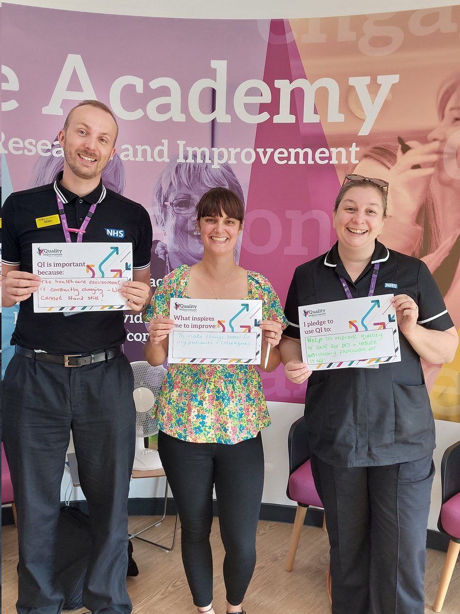 And the final pledges of the week come from our lovely TACP's #QIWeek2023 @solentacademy