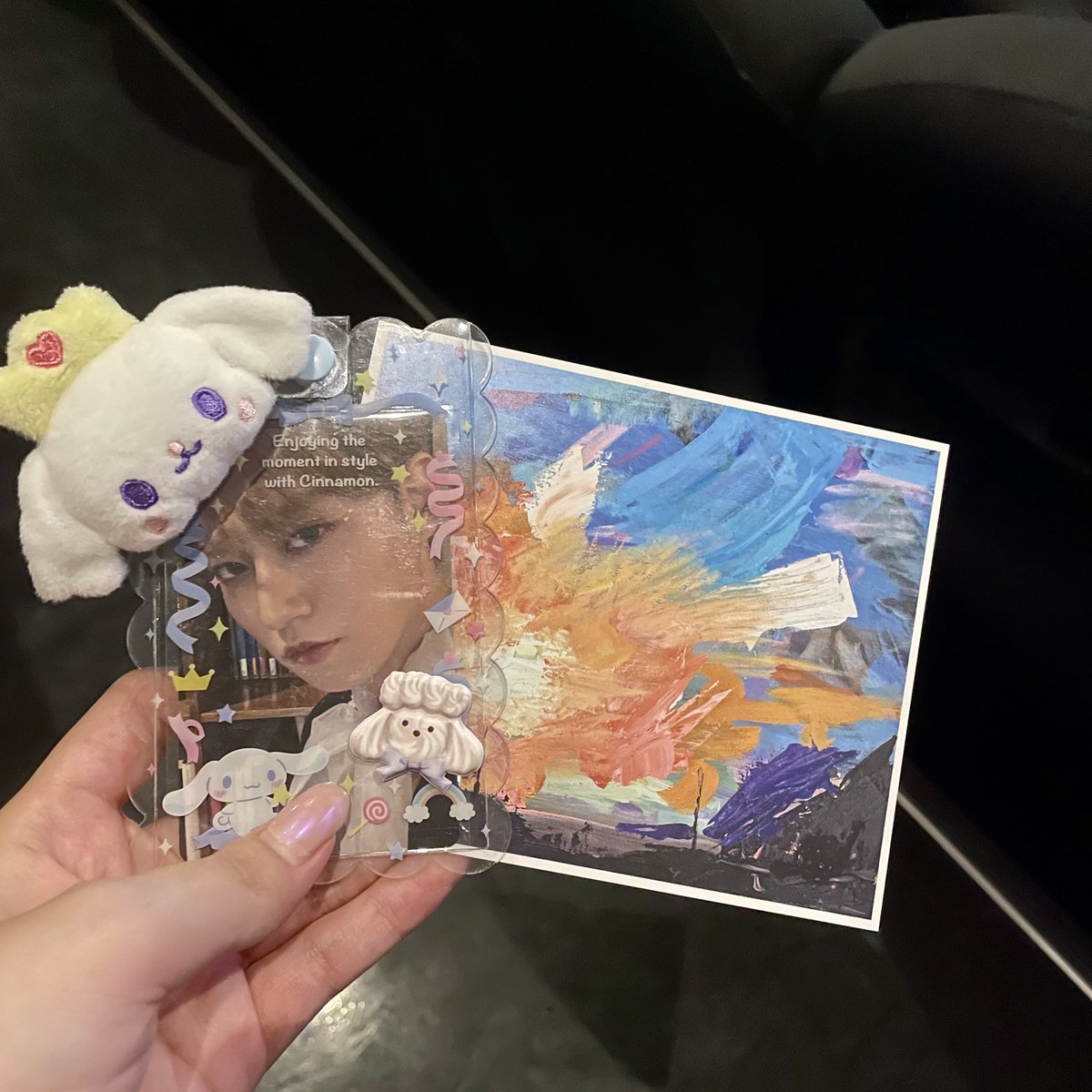 whiten4443's tweet photo. ポストカード嬉しかったな〜🖼と夜きみネイルwithお犬 https://t.co/fLoHbeKCU5