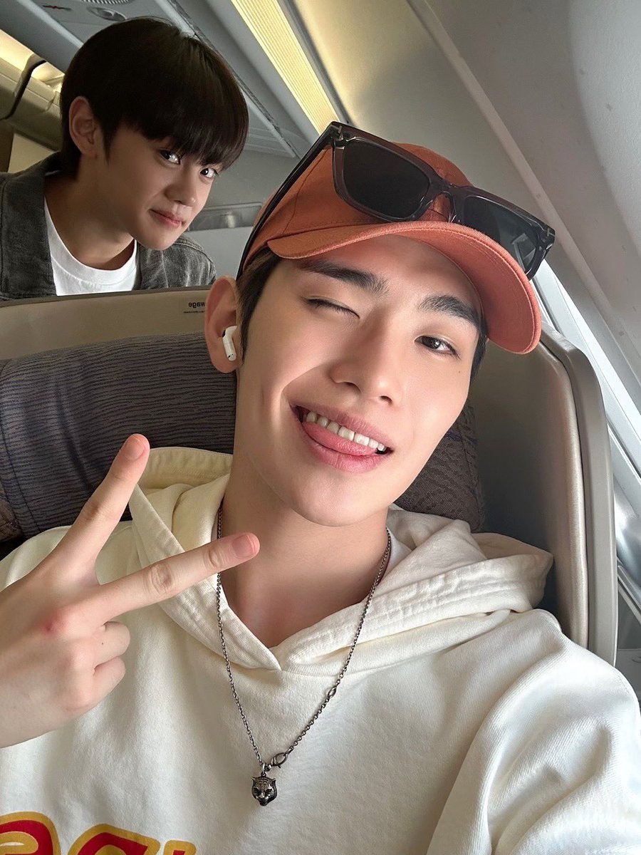 On my way to see the most incredible fans in the world─ ZEROSEs! 🌍✈️ Boarding the plane with a heart full of anticipation. Heading to meet the best fan family ever. The energy you bring to our lives is priceless, and I can't wait to give back the love you've shown us!