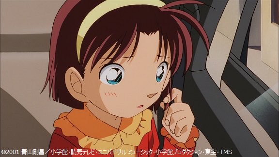 歩美「私もウェーブかけよっかな…?」 #名探偵コナン #天国への