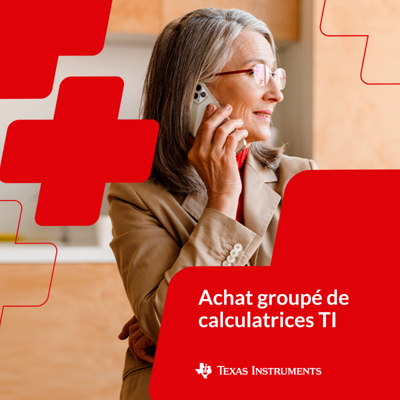 Le casse-tête des calculatrices graphiques au lycée ? C'est fini avec l'achat groupé TI. Bénéficiez et faites bénéficier de nombreux avantages, et simplifiez-vous la rentrée !