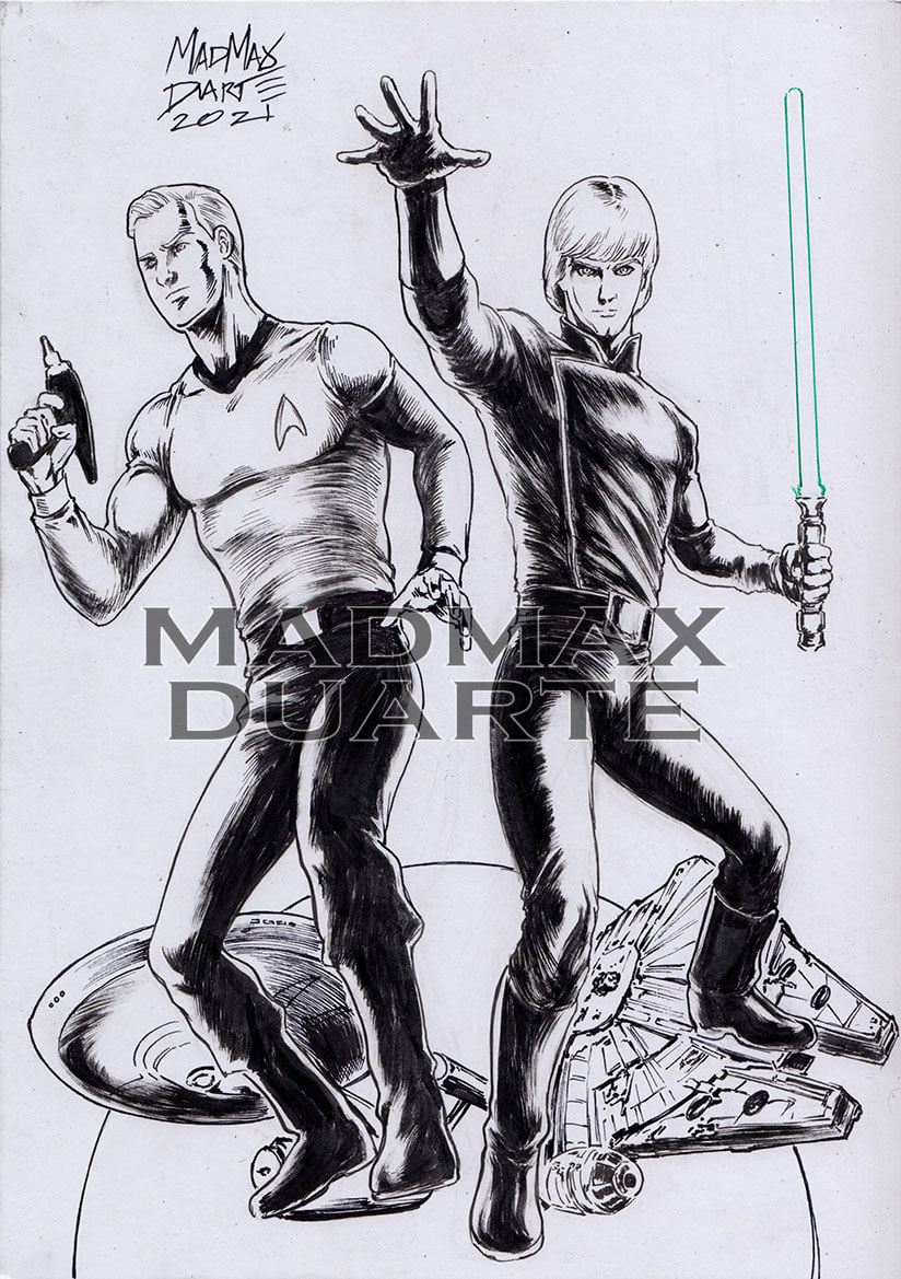 maxwell_duarte1's tweet photo. Cinema Heroes- Interstellars
Inktober 2021
Tema: Classic Heroes
#inktober #Inktober2021 #ink #art #sketch #fanart #traditionalart #classicheroe #classic #hero #cinema #heroes #crossover #warrior #StarTrek #StarWars #captainkirk #lukeskywalker #jedi #falcon #Enterprise https://t.co/Uh00uAicTk