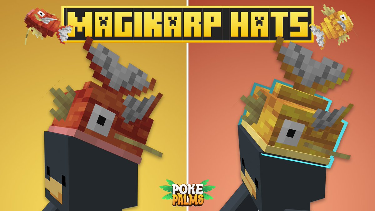 PokePalms's tweet photo. Magikarp Hats?!

Because who doesn't want a magikarp around at all times?! https://t.co/lxibsIY8As