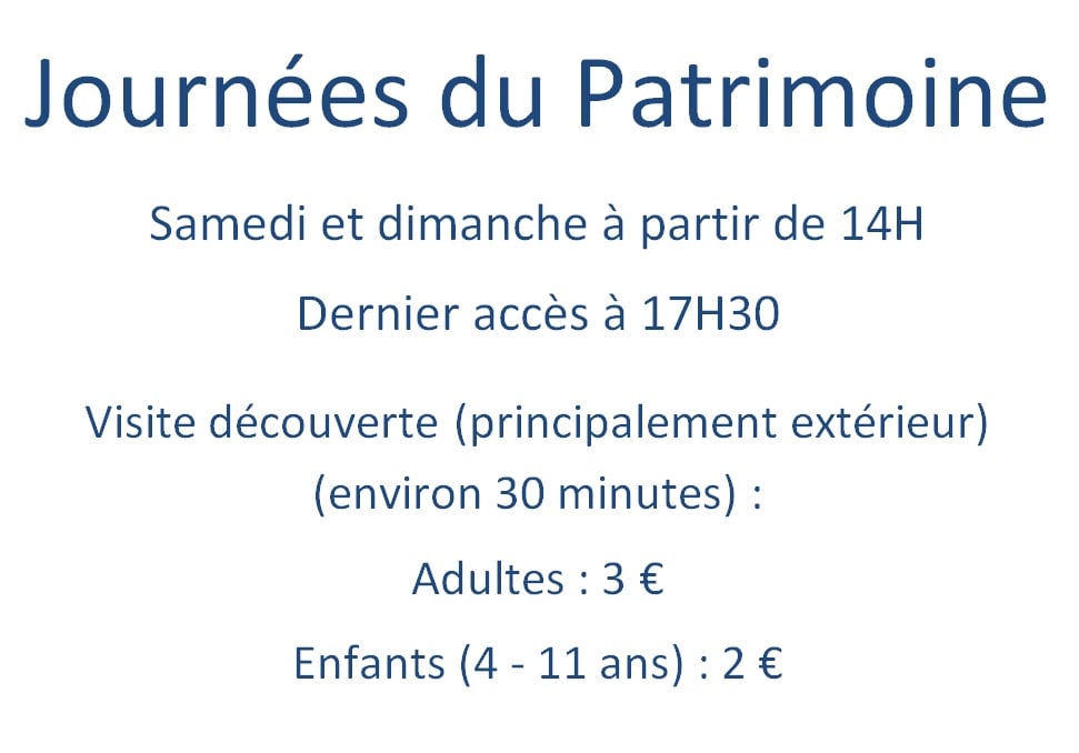A l'occasion des Journées du Patrimoine, le Maillé-Brézé vous accueille samedi et dimanche pour une visite découverte (principalement extérieure d'environ 30 minutes) . Accès possible de 14H à 17H30.

Tarif étudiant et adulte : 3 €

Enfant (4 - 11 ans) : 2 €

Bon week-end